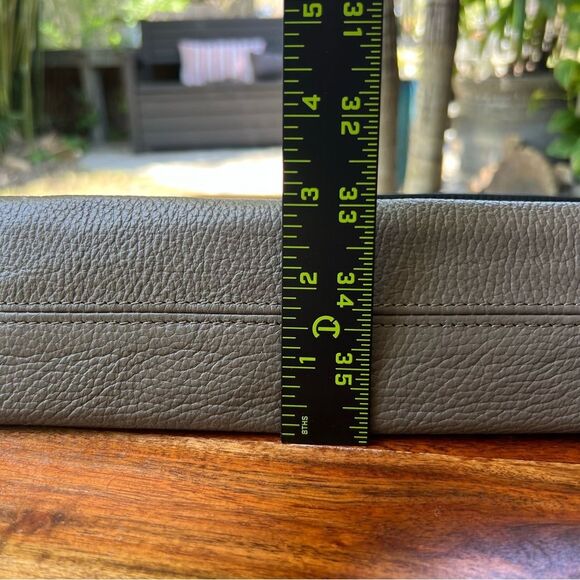 VALENTINA Vachetta Italian Small Leather Bag  Taupe Gold Hardware - Picture 13 of 15